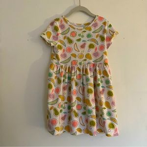 cute fruit print dress 🍉🍐🍌
